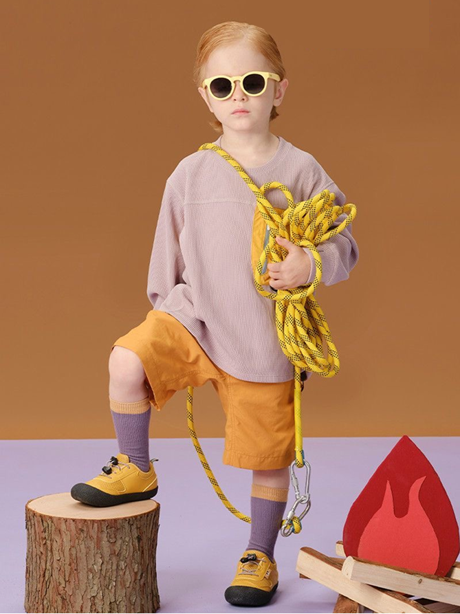 Sensori™ Kids Retro Gorpcore Barefoot Sneakers
