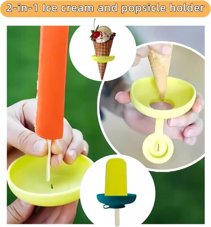Support à sucettes glacées anti-gouttes Sensori™ Kids