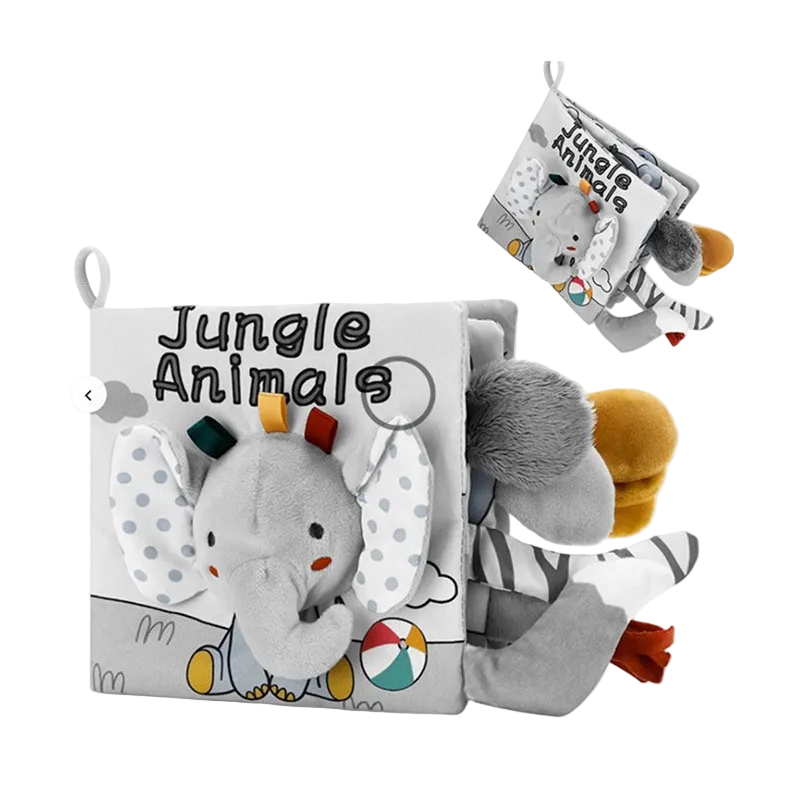 Sensori™ Kids Cognitive Crinkle Cloth Book