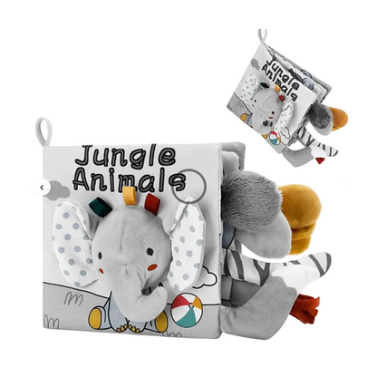 Sensori™ Kids Cognitive Crinkle Cloth Book
