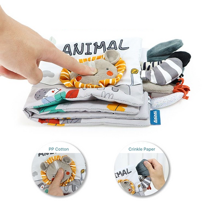 Sensori™ Kids Cognitive Crinkle Cloth Book