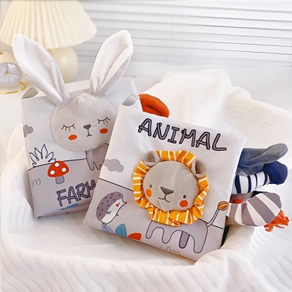 Sensori™ Kids Cognitive Crinkle Cloth Book
