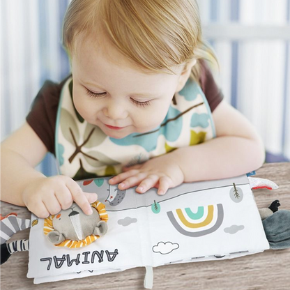 Sensori™ Kids Cognitive Crinkle Cloth Book