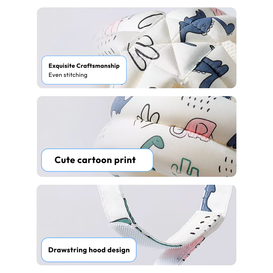 Chapeau pare-chocs de sécurité anti-chute perceptuel Sensori™ Kids