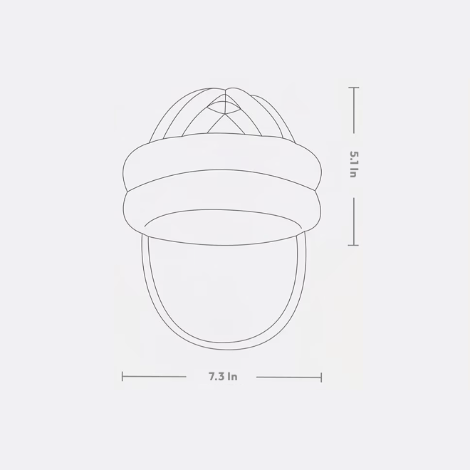 Chapeau pare-chocs de sécurité anti-chute perceptuel Sensori™ Kids