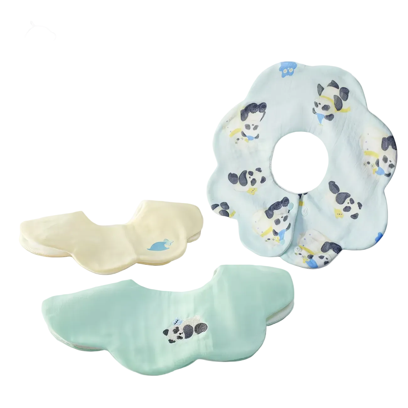 Sensori™ Petal Muslin Bibs