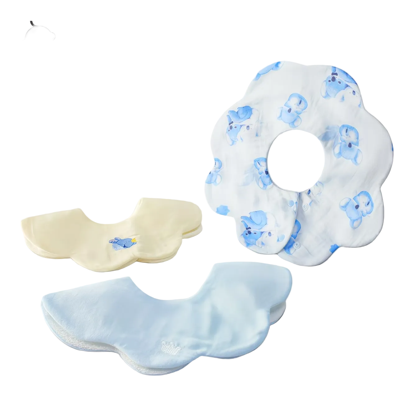 Sensori™ Petal Muslin Bibs