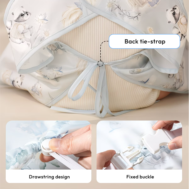 Bavoirs de dentition sensoriels Sensori™ pour bébé