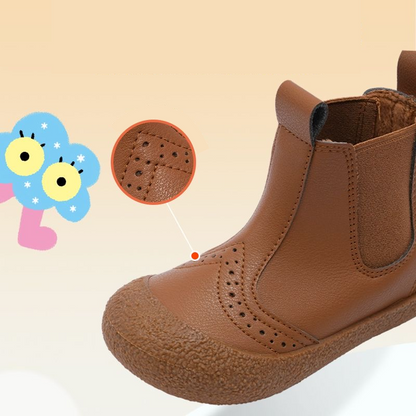 Sensori™ Little Cowboy Barefoot Leather Boot