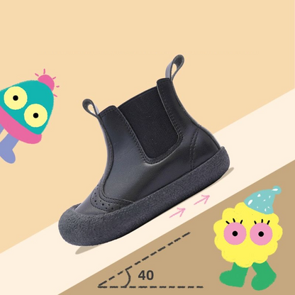 Sensori™ Little Cowboy Barefoot Leather Boot