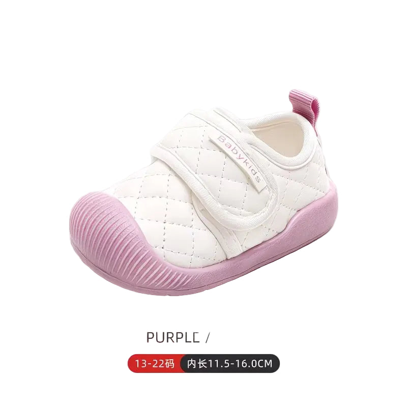 Sensori™ Quilt Barefoot First-Walker Sneakers