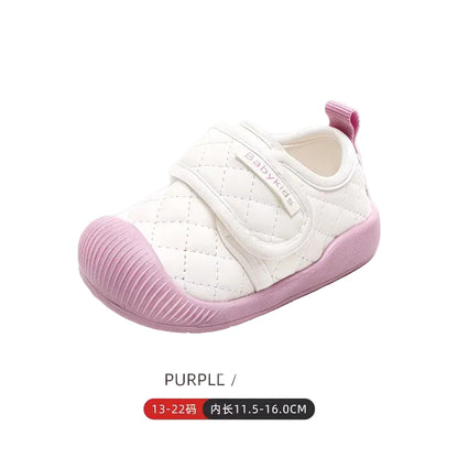 Sensori™ Quilt Barefoot First-Walker Sneakers
