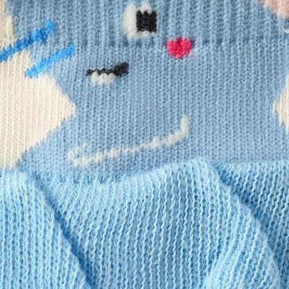 Sensori™ Hug-Cuff Combed Cotton Socks (4-Pack)