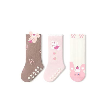 Sensori™ Kitten-Knit Combed Cotton Socks (3-Pack)