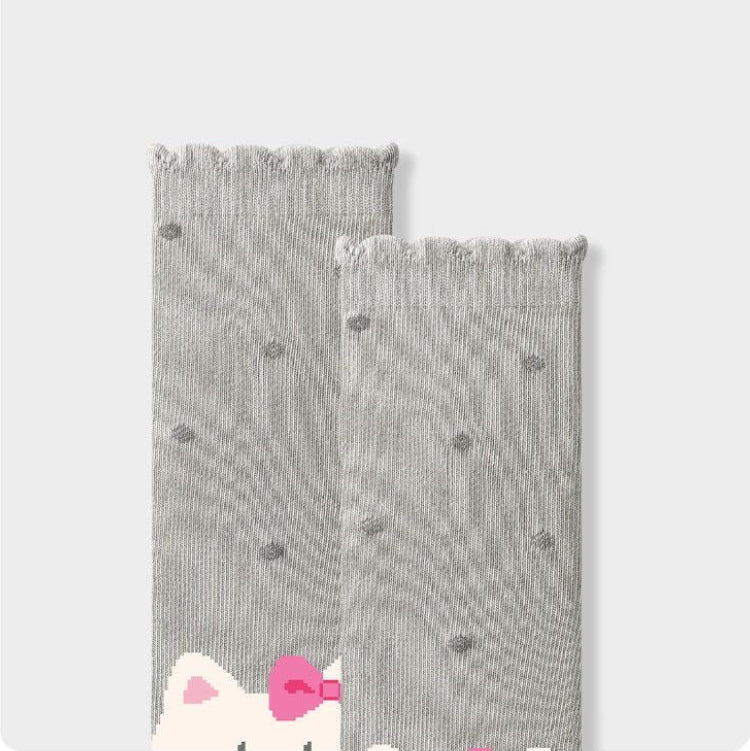 Sensori™ Kitten-Knit Combed Cotton Socks (3-Pack)