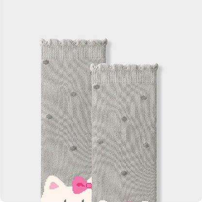 Sensori™ Kitten-Knit Combed Cotton Socks (3-Pack)