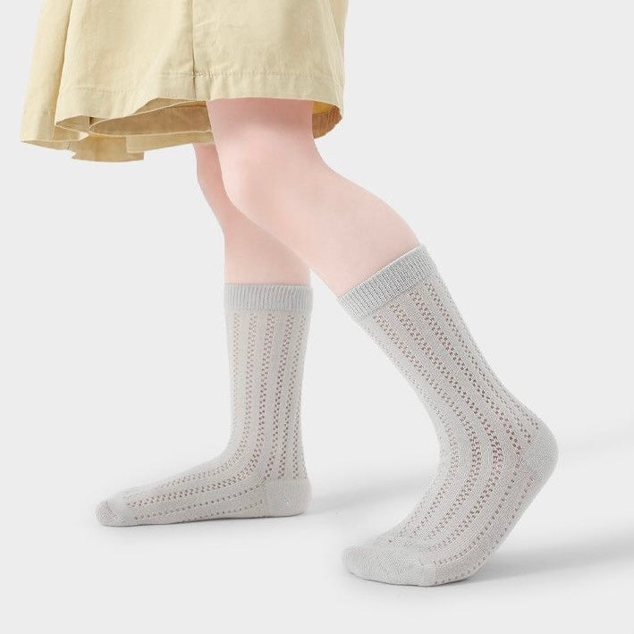 Sensori™ Air-Pointelle Combed Cotton Socks (4-Pack)