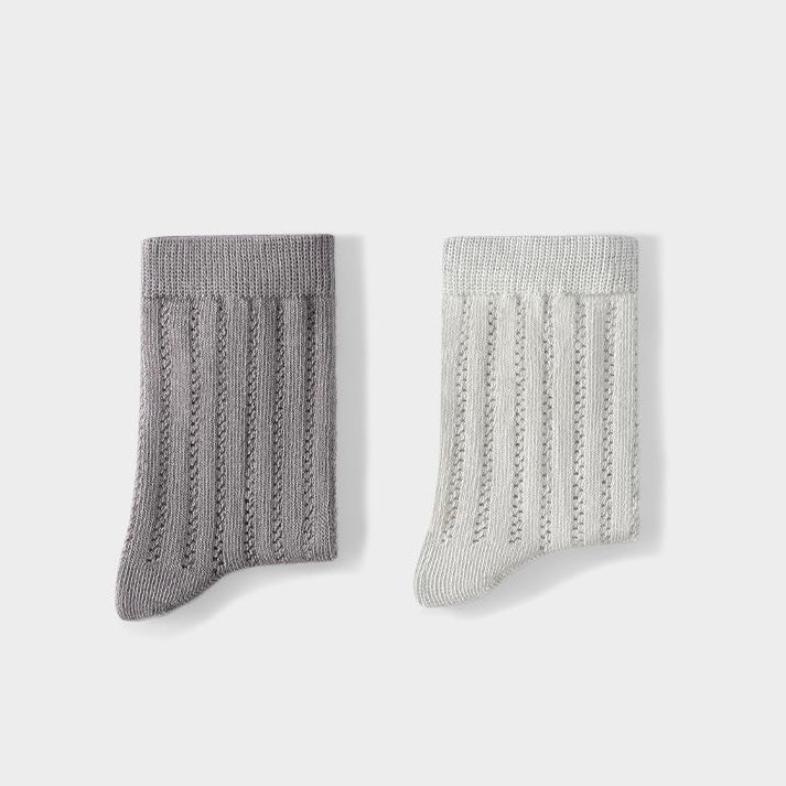 Sensori™ Air-Pointelle Combed Cotton Socks (4-Pack)