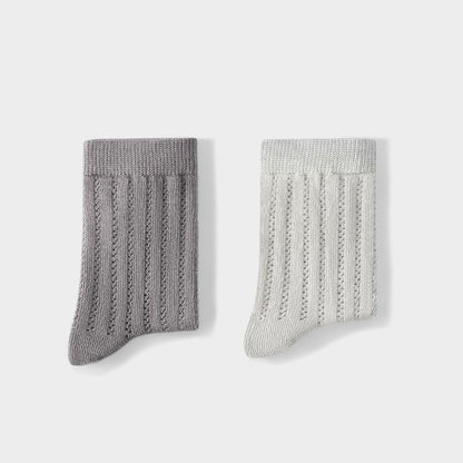Sensori™ Air-Pointelle Combed Cotton Socks (4-Pack)