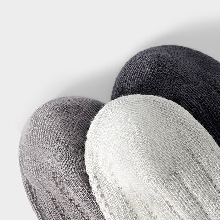 Sensori™ Air-Pointelle Combed Cotton Socks (4-Pack)