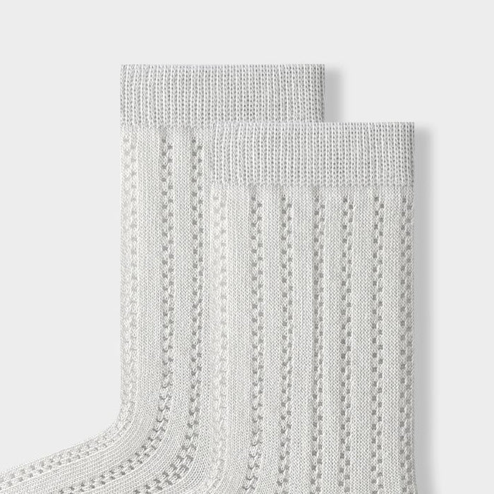 Sensori™ Air-Pointelle Combed Cotton Socks (4-Pack)