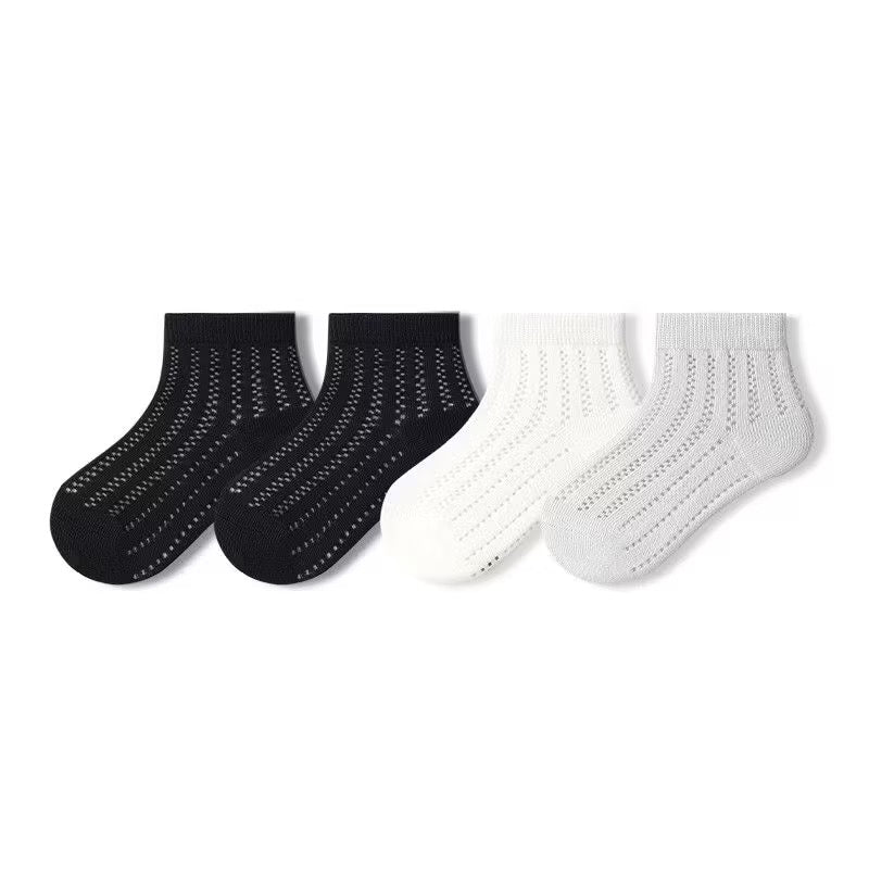 Sensori™ Breeze-Pointelle Socks (4-Pack)