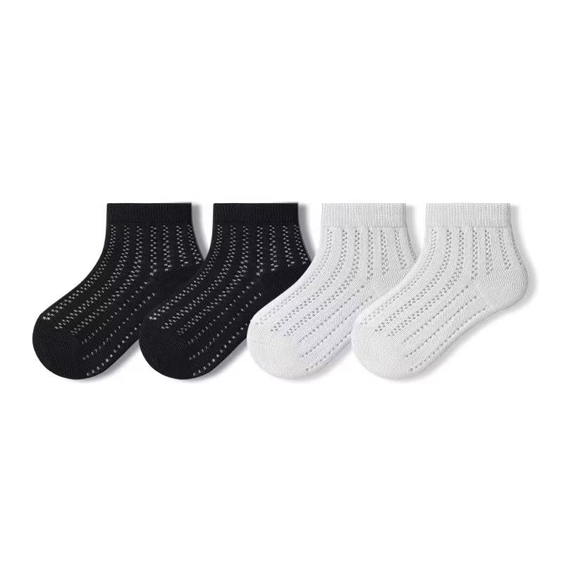 Sensori™ Breeze-Pointelle Socks (4-Pack)
