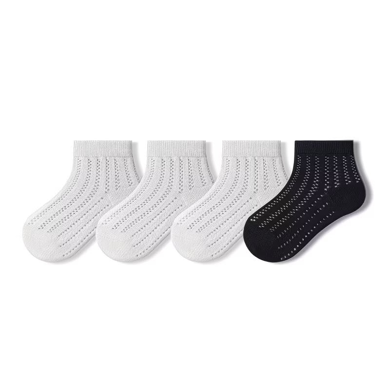 Sensori™ Breeze-Pointelle Socks (4-Pack)