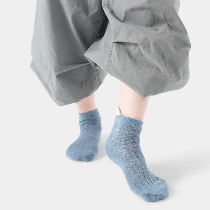 Sensori™ Ear-Pointelle Socks  (5-Pack)