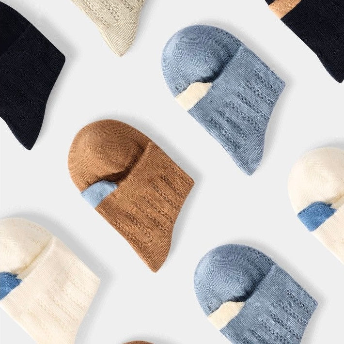 Sensori™ Ear-Pointelle Socks  (5-Pack)