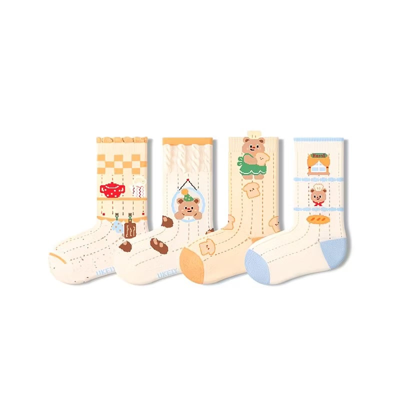 Sensori™ Sweet Bows & Bunnies Socks
