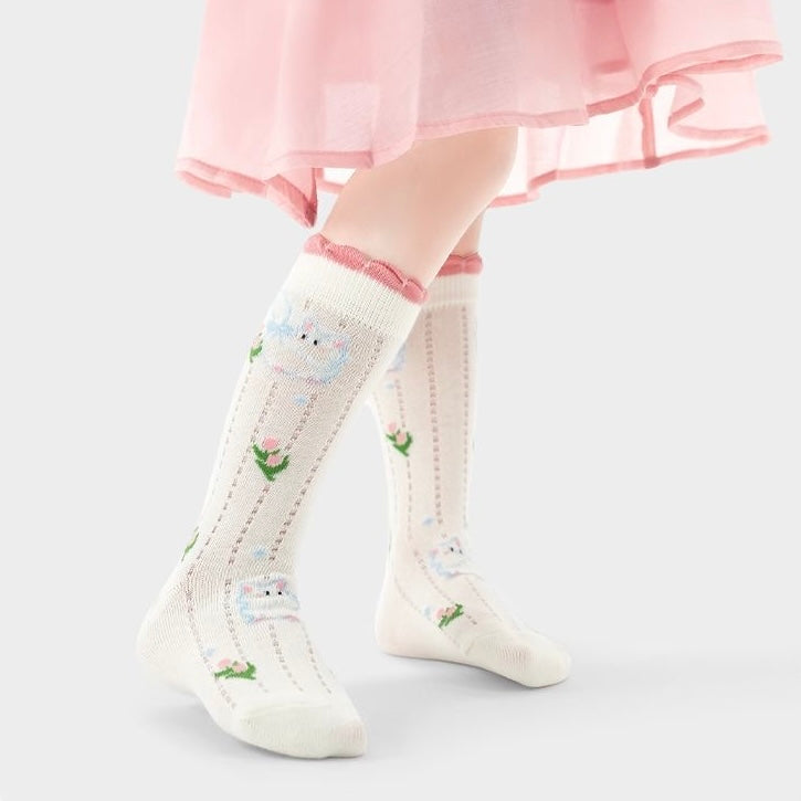 Sensori™ Sweet Bows & Bunnies Socks