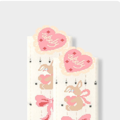 Sensori™ Sweet Bows & Bunnies Socks