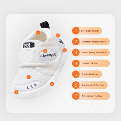 Sensori™ Feather-Mesh First-Walker Sneakers