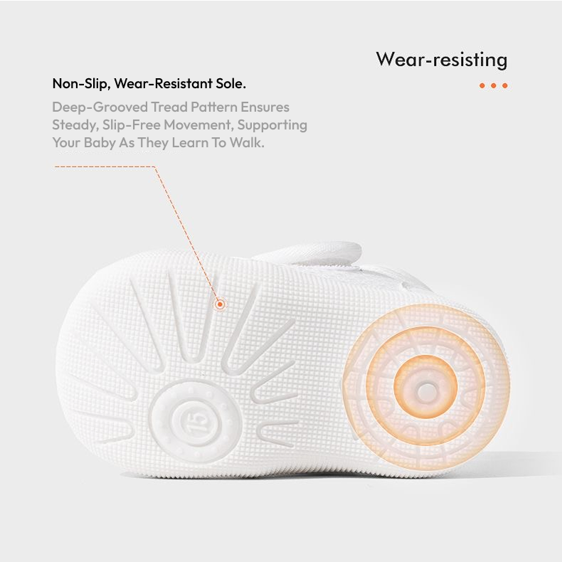 Sensori™ Feather-Mesh First-Walker Sneakers
