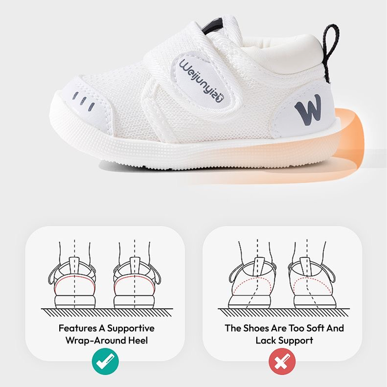 Sensori™ Feather-Mesh First-Walker Sneakers
