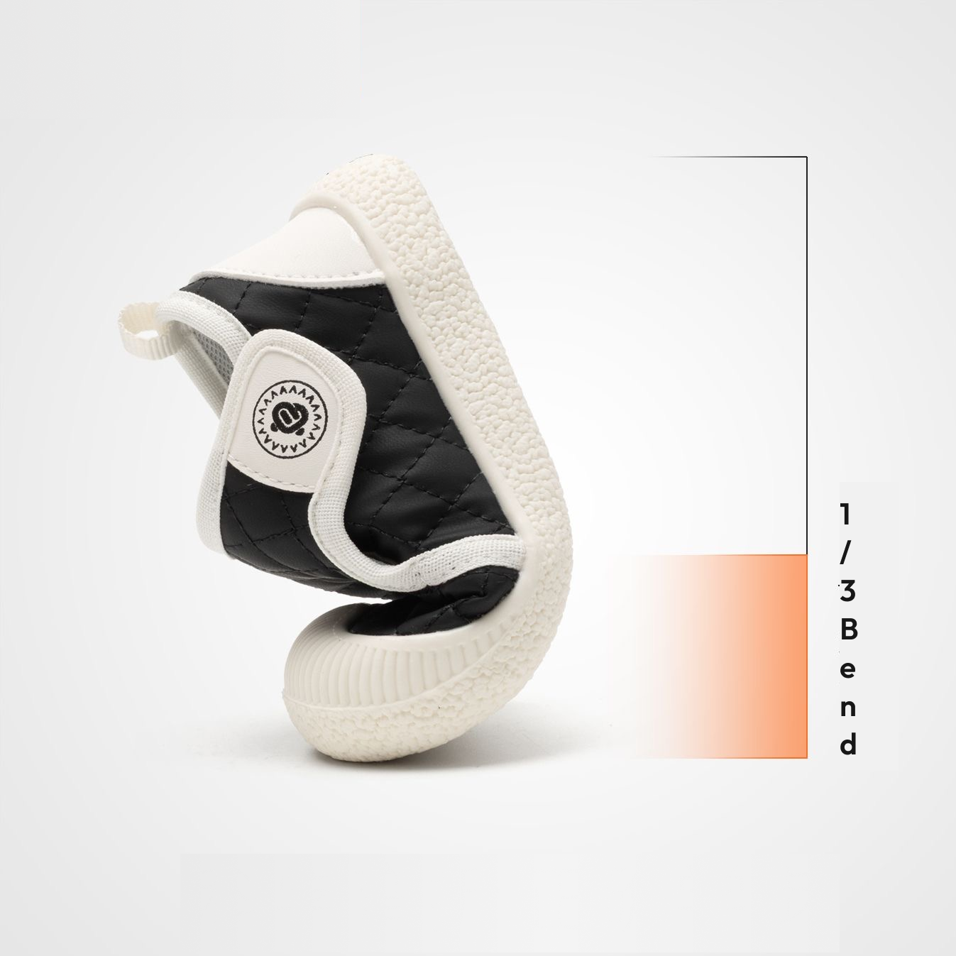 Sensori™ Pebble-Quilt First-Walker Sneakers