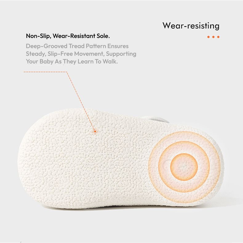 Sensori™ Pebble-Quilt First-Walker Sneakers