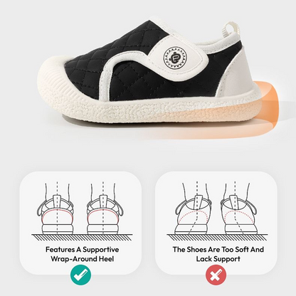 Sensori™ Pebble-Quilt First-Walker Sneakers