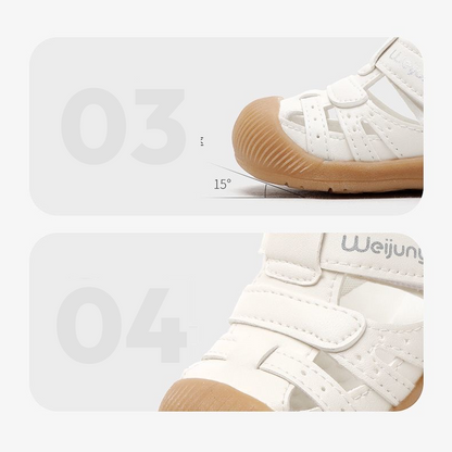 Sensori™ Lattice Closed-Toe Sandals